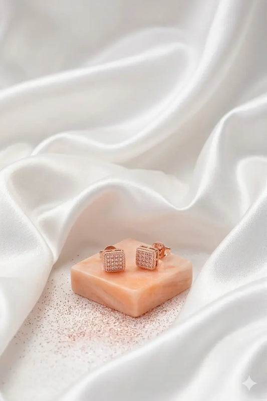 Aurora Grid Earrings -925 Silver