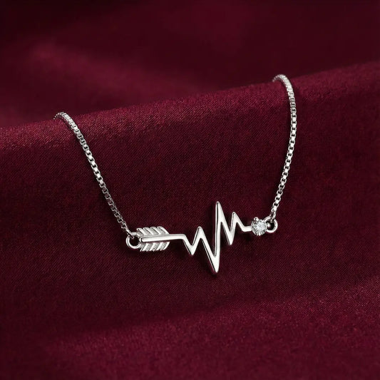 Heartβs Echo Bracelet - 925 Silver