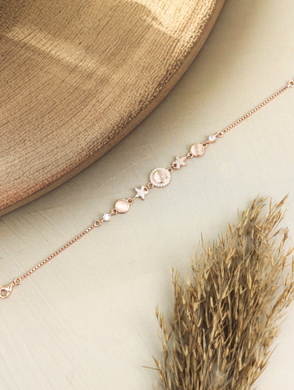 Celestial Glow Bracelet - 925 Silver