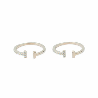 Eterna Spark 925 Silver Adjustable Toe Ring