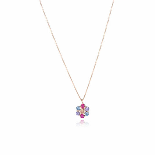 Flora Radiance 925 Silver Adjustable Charm Chain