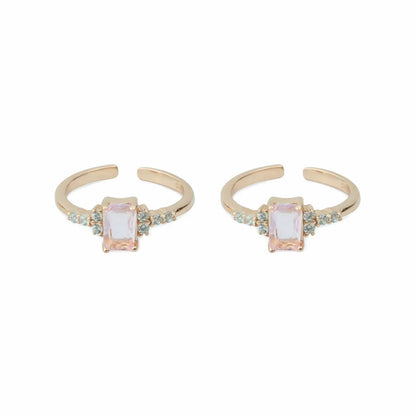 Aura Bloom 925 Silver Adjustable Toe Ring