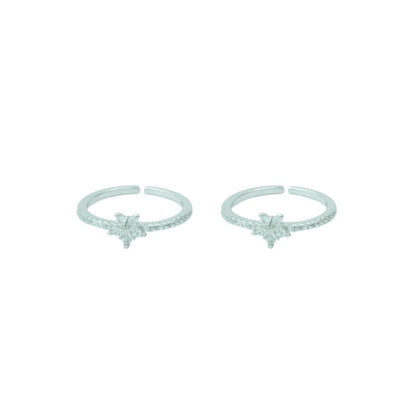 Starlume Adjustable Toe Ring-925 Silver