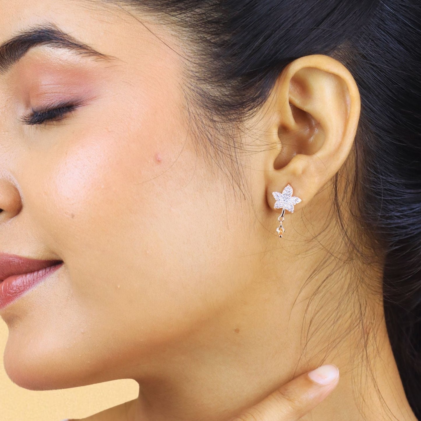 The Celestia Bloom Earrings -925 Silver