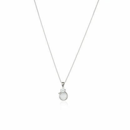 LunaBloom 925 Silver Adjustable Necklace