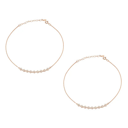 Blossom Line Bracelet - 925 Silver