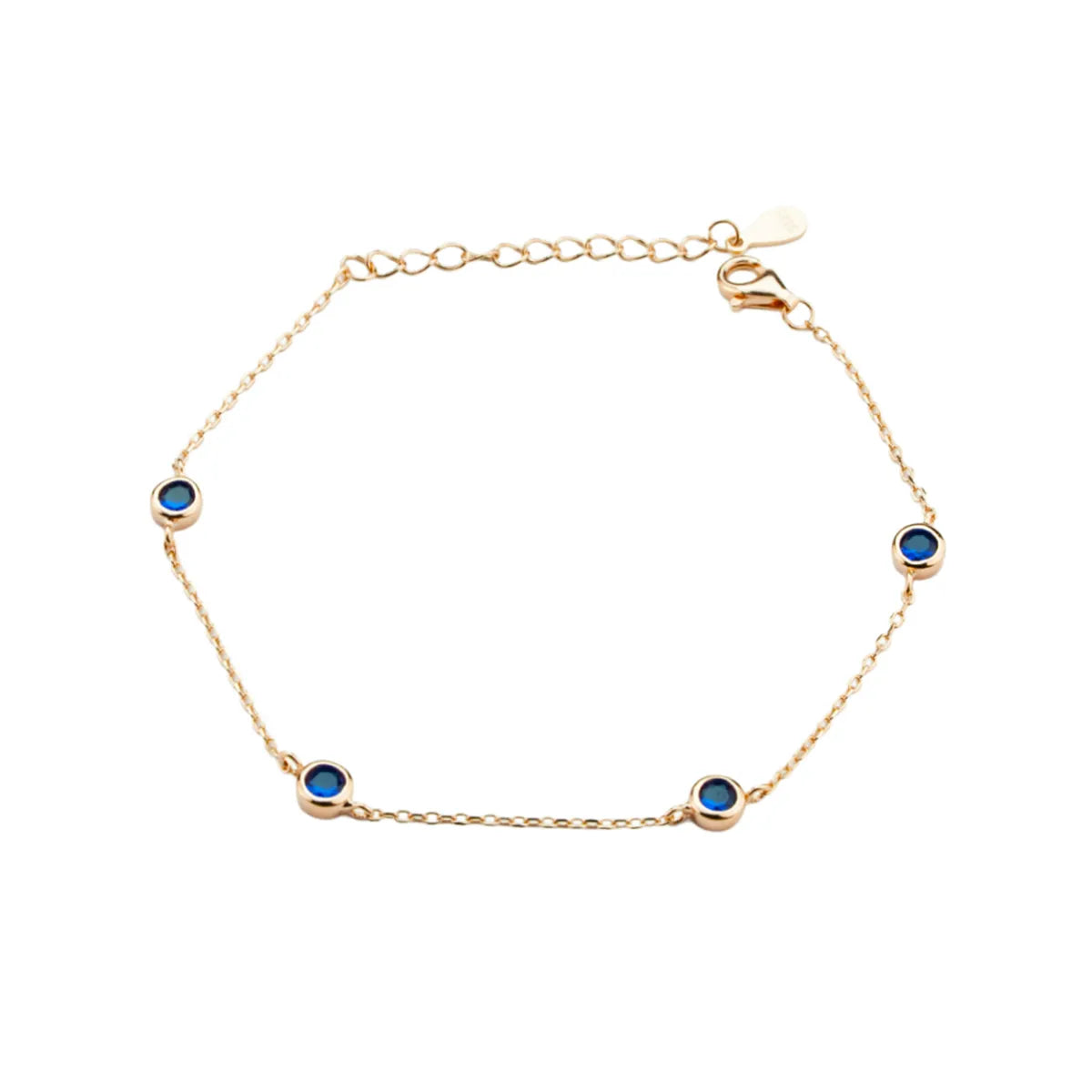 Azure Glow Bracelet - 925 Silver