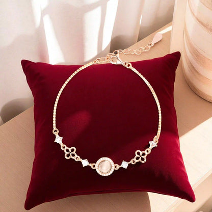 Blush Bloom Bracelet - 925 Silver