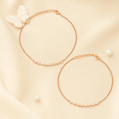 Blossom Line Bracelet - 925 Silver