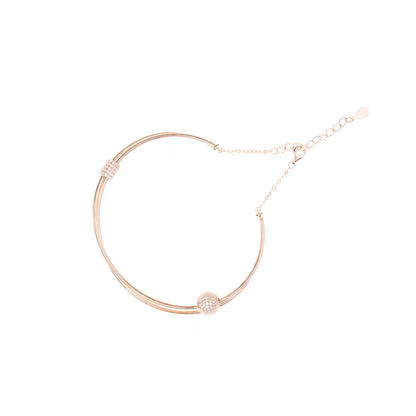 Rosé Orbit Kada - 925 Silver