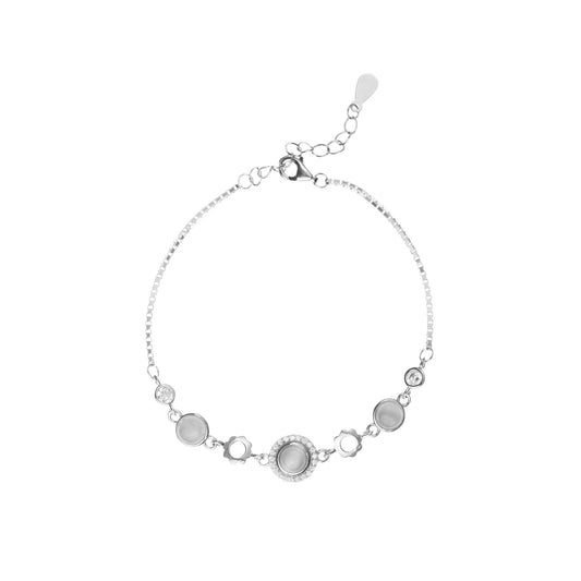 Luna Bloom  Bracelet - 925 Silver