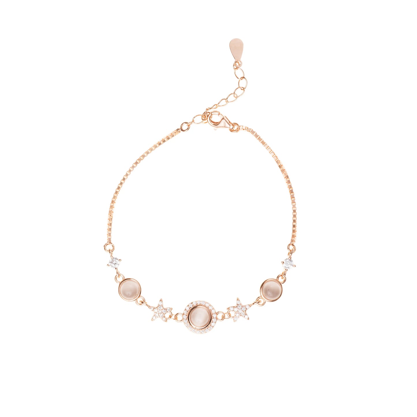 Celestial Glow Bracelet - 925 Silver