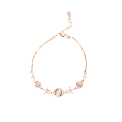 Celestial Glow Bracelet - 925 Silver