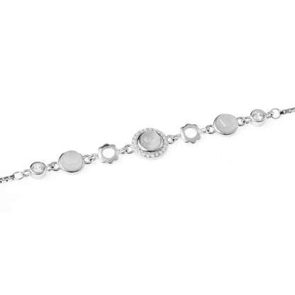 Celestial Halo Bracelet - 925 Silver