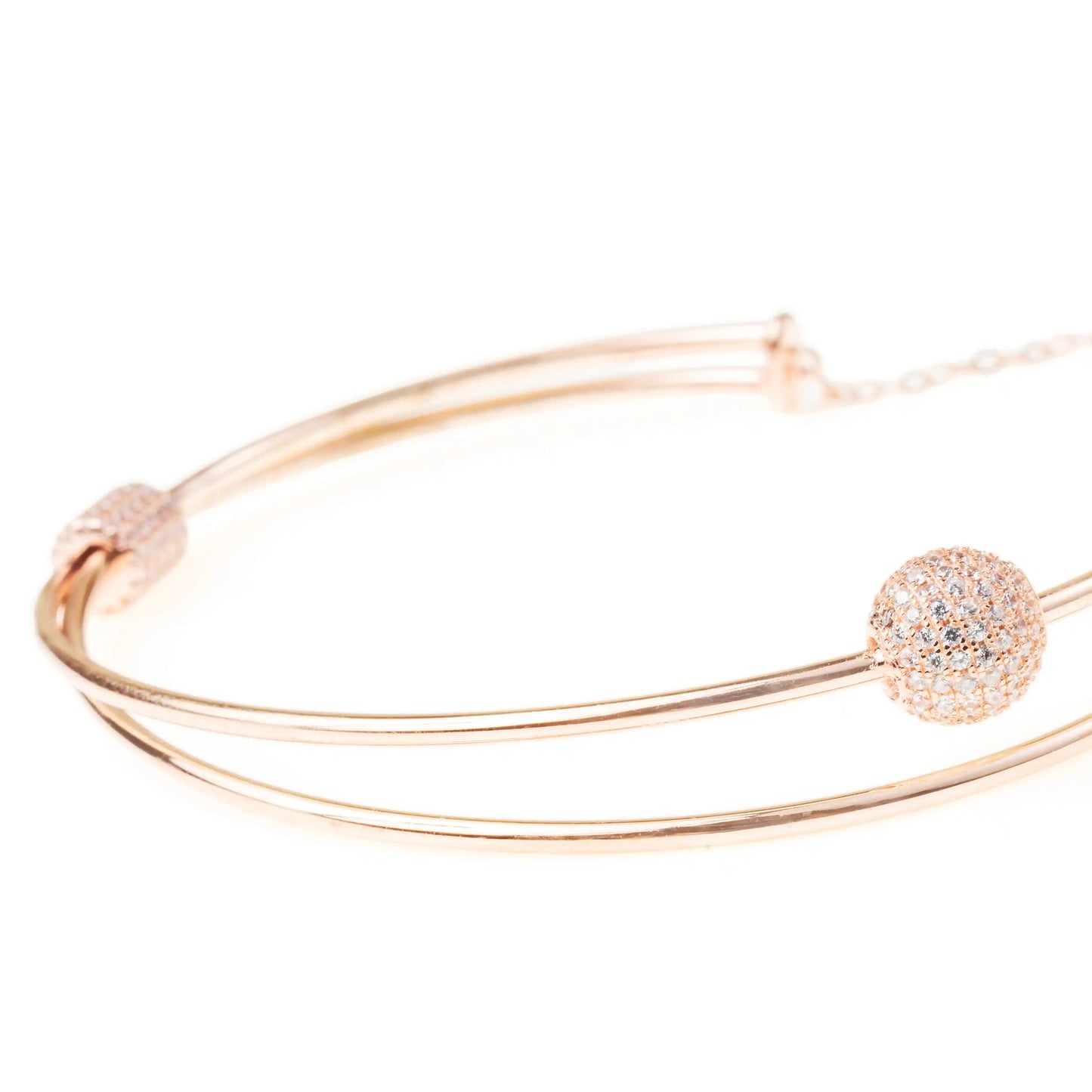 Rosé Orbit Kada - 925 Silver