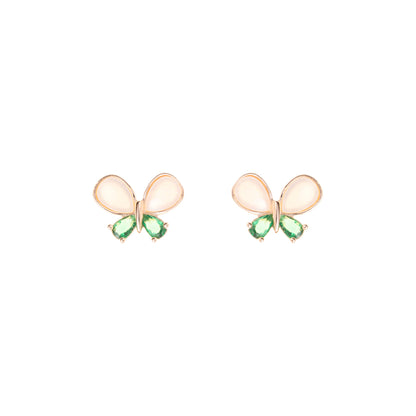 Flutter Gleam Earrings - 925 Silver