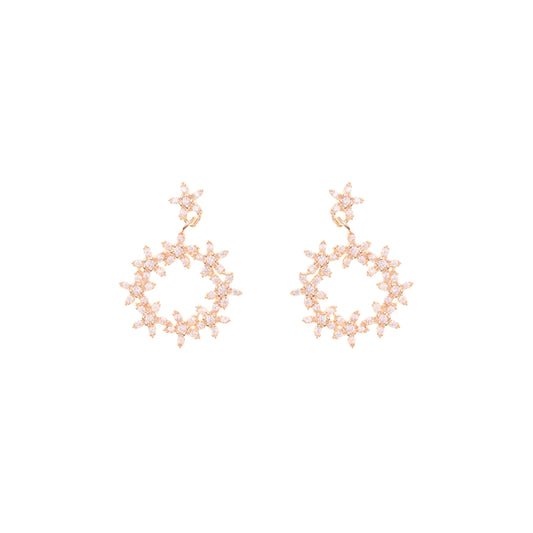 Whimsy Bloom Earrings - 925 Silver