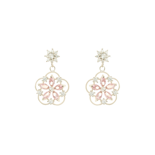 The Celeste Bloom  Earrings - 925 Silver