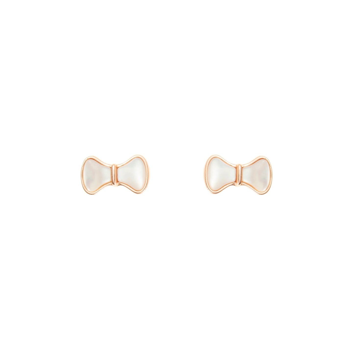Bow Bliss Earrings  - 925 Silver
