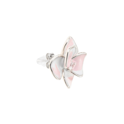 The Petal Swirl Earrings - 925 Silver