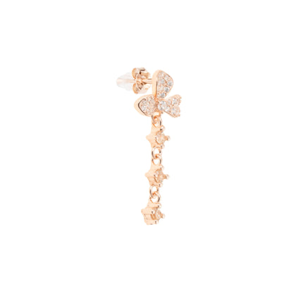 The Twilight Bloom Drop Earrings - 925 Silver