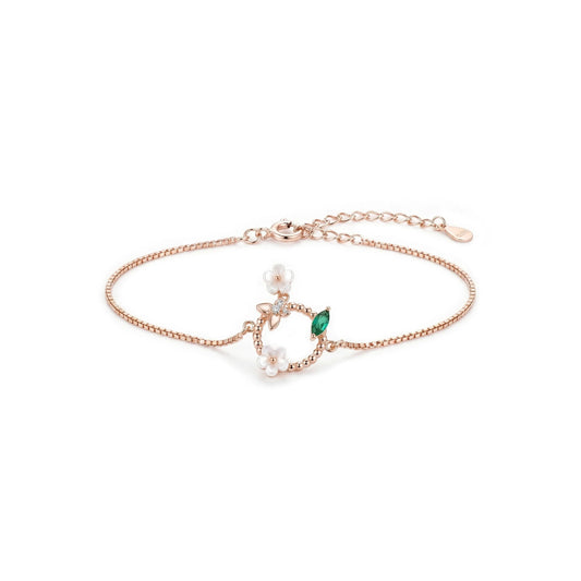 Nature's Elegance Bracelet - 925 Silver
