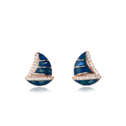 Ocean Sail Earrings - 925 Silver