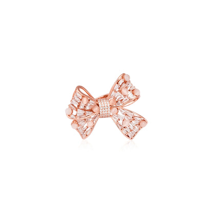 Charmed Knot Ring - 925 rose gold