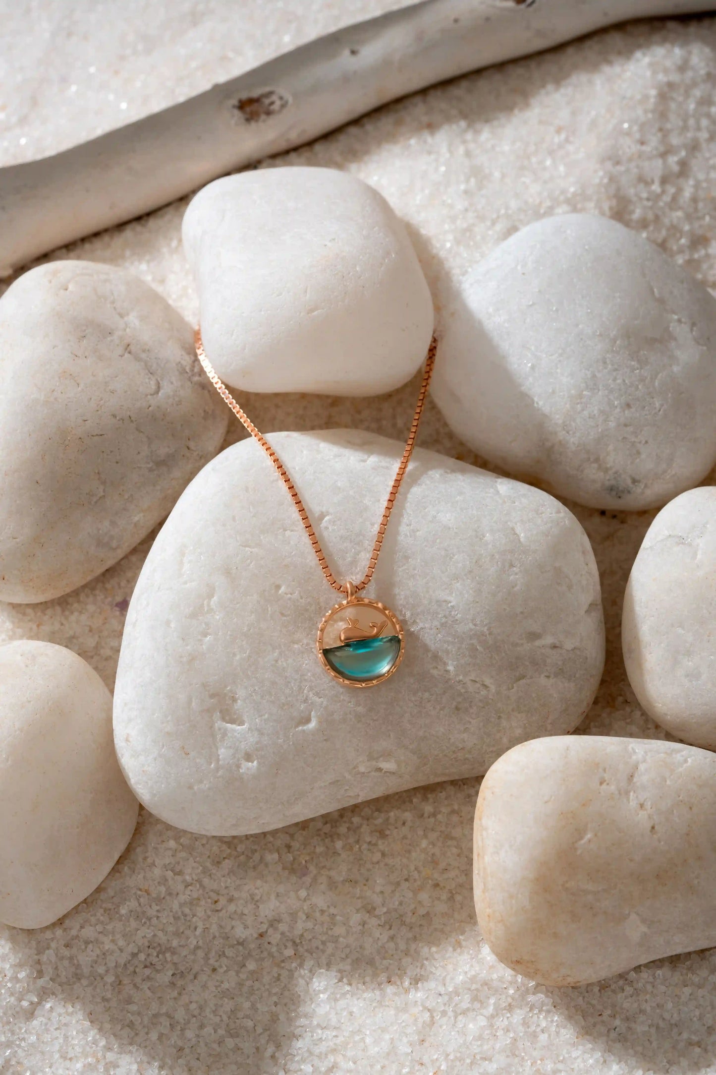 Dolphin Dancing Chain Necklace - 925 Silver