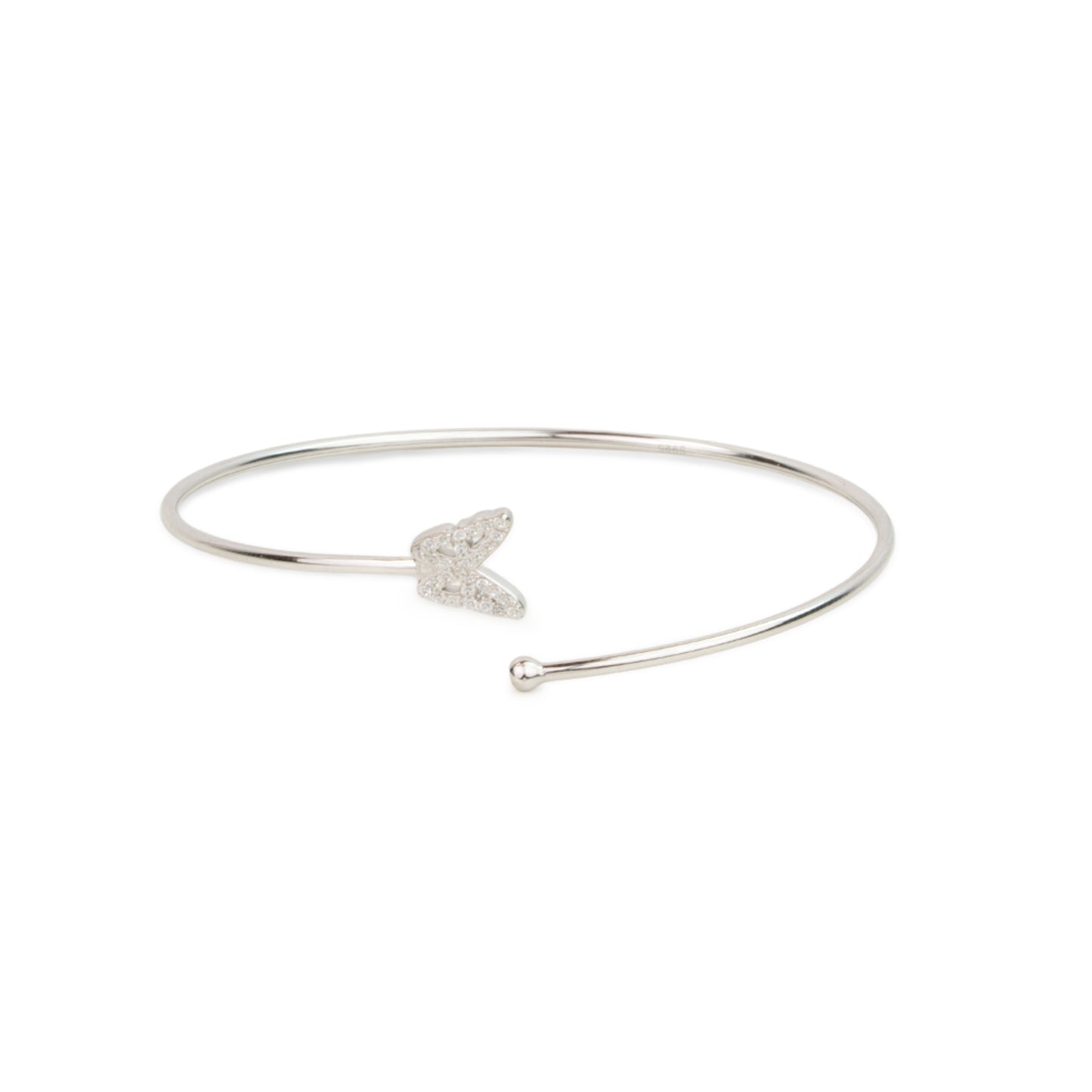 Butterfly Spark Kada - 925 Silver