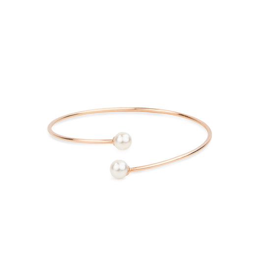 Rose Pearl Grace Kada - 925 Silver
