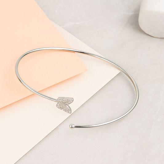 Butterfly Spark Kada - 925 Silver