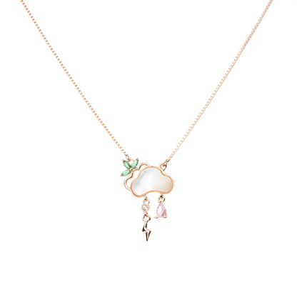 The Celestial Charm Necklace - 925 Silver