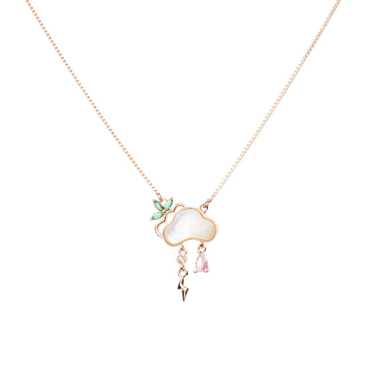 The Celestial Charm Necklace - 925 Silver