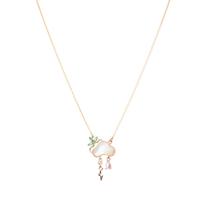 The Celestial Charm Necklace - 925 Silver
