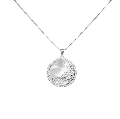 Celestial Hive Necklace - 925 Silver