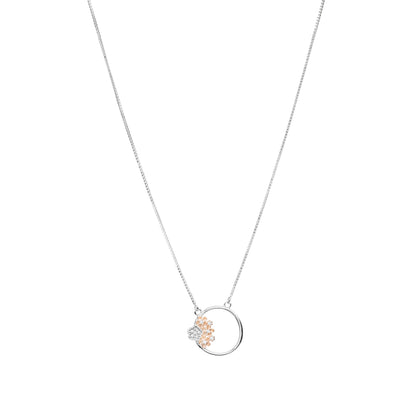 Celestial Bloom Necklace - 925 Silver
