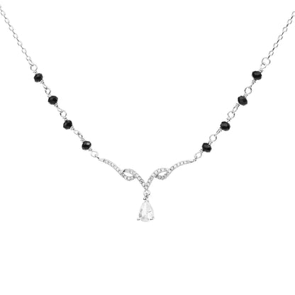 Serene Twist Mangalsutra Necklace - 925 Silver