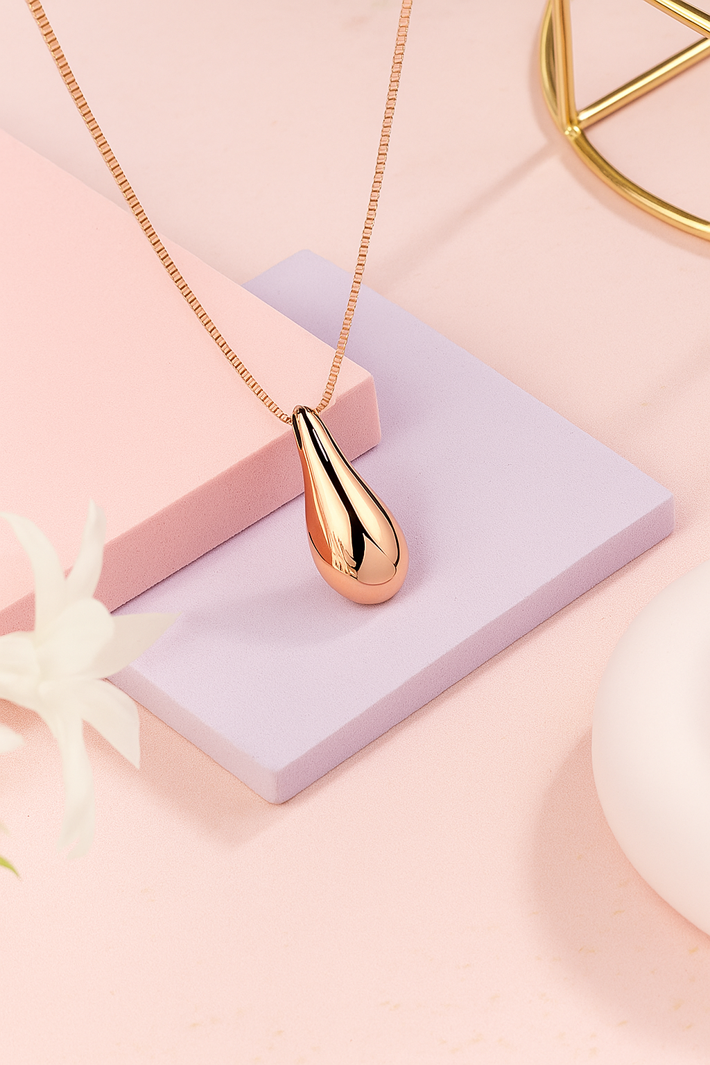 Pure Drop Necklace - 925 Silver