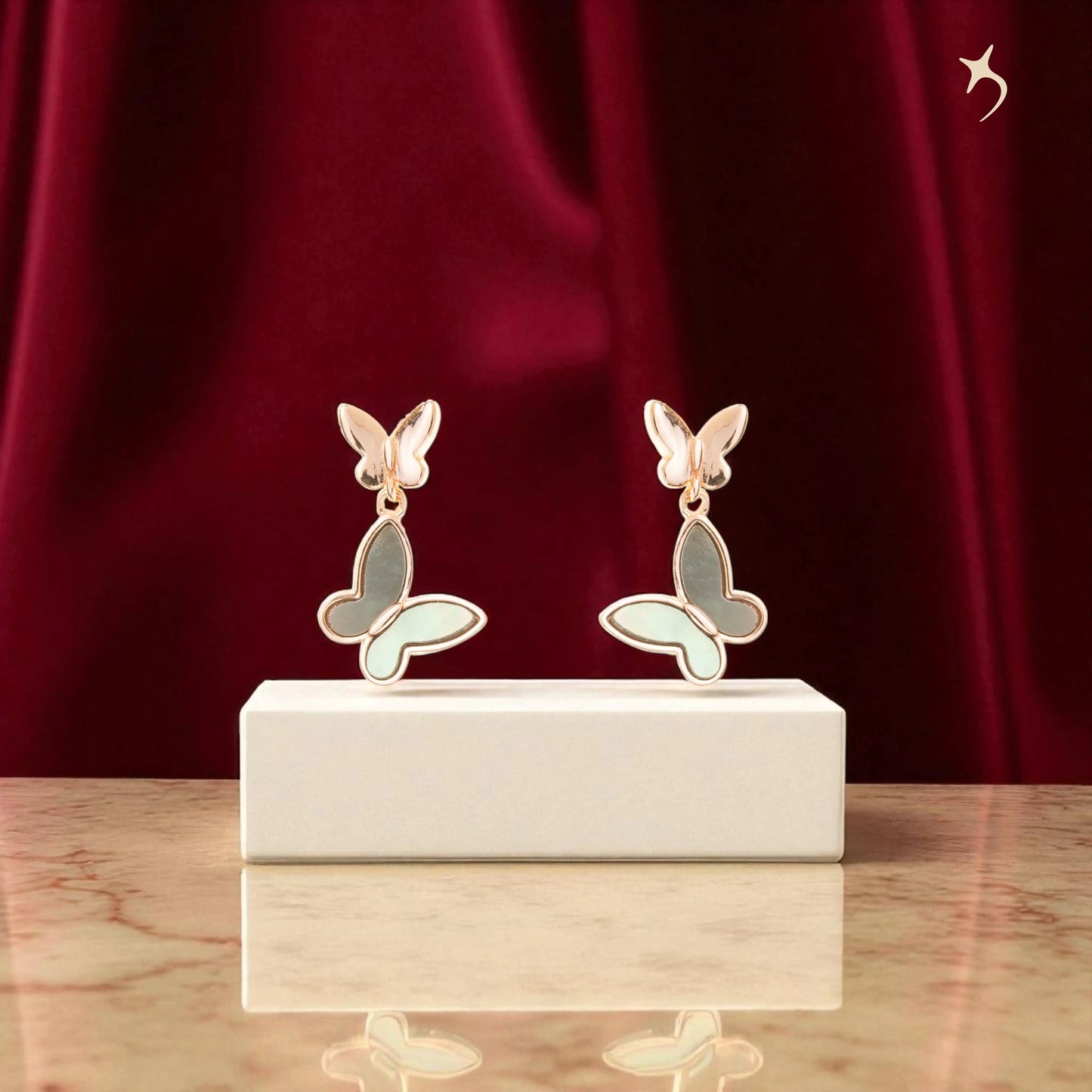 The FlutterDusk Earrings - 925 Silver