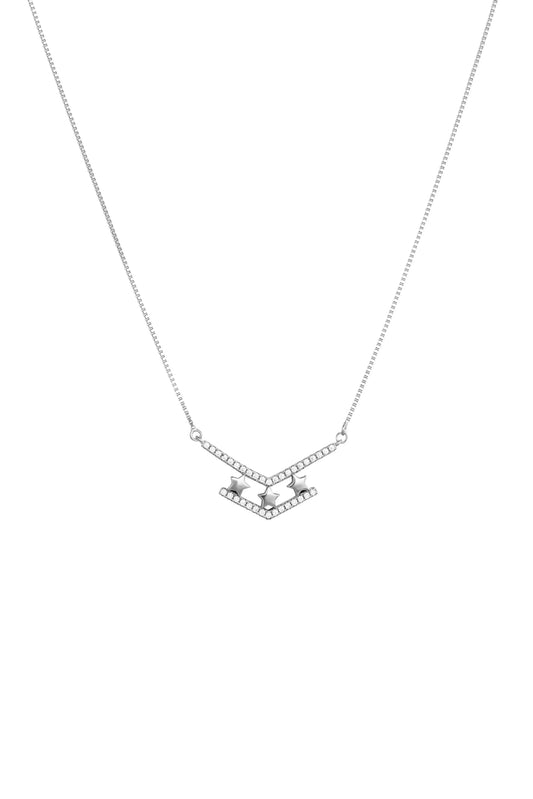 Stars Alligned Necklace - 925 Silver