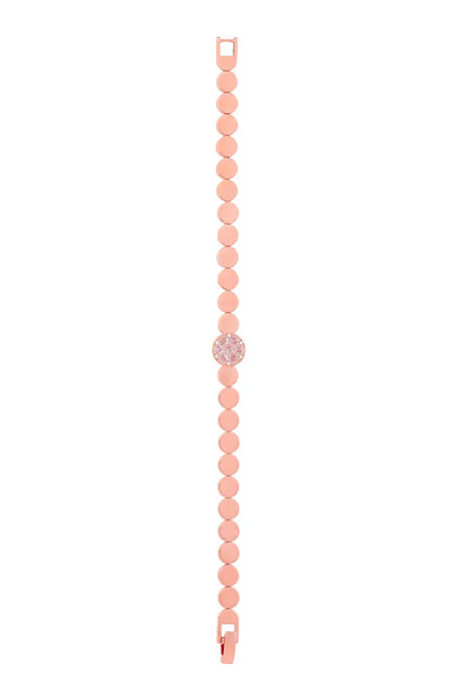 Eternal Love Rose Gold Bracelet - 925 Silver