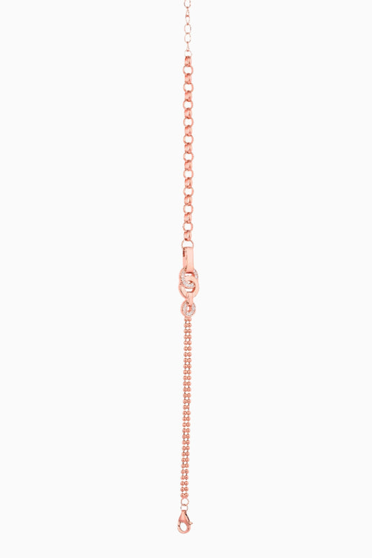 Infinity Grace 925 Silver Adjustable Bracelet