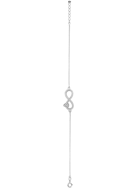 Eternal Elegance Infinity Bracelet - 925 silver
