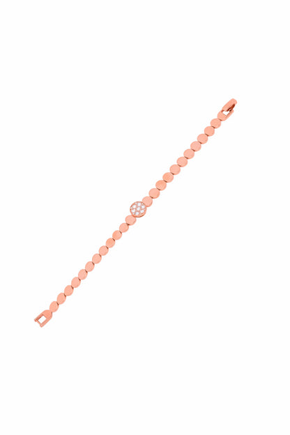 Eternal Love Rose Gold Bracelet - 925 Silver