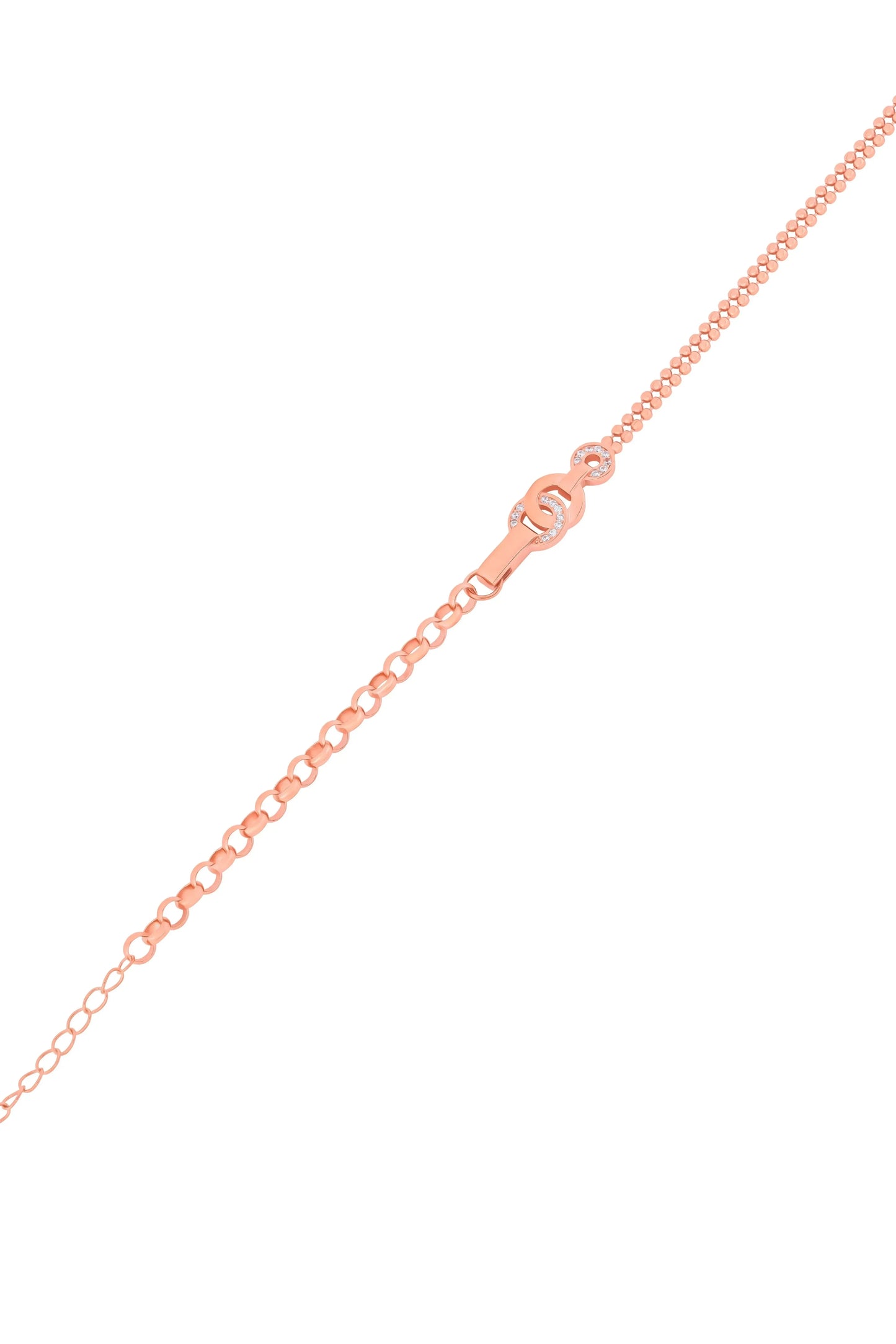 Infinity Grace 925 Silver Adjustable Bracelet