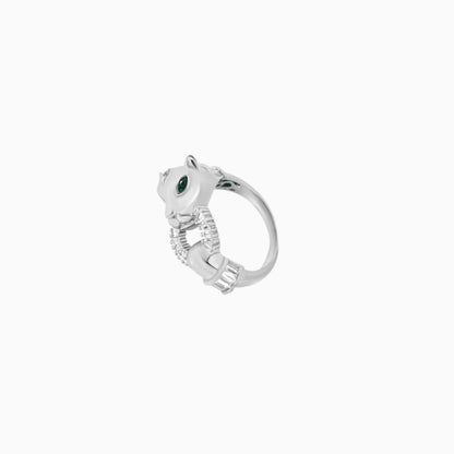 Majestic Panther Ring - 925 Silver