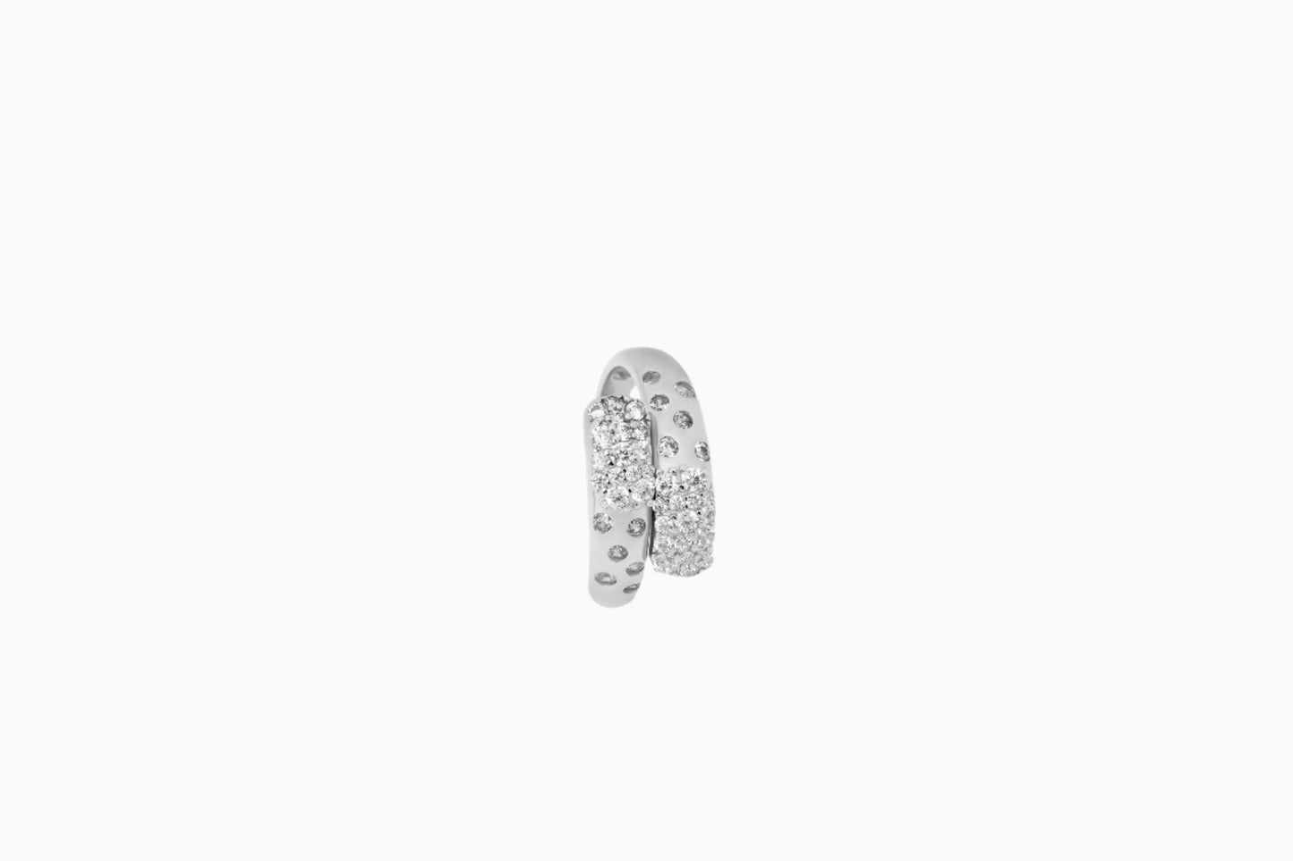 Ultra Light Weight Cocktail Ring - 925 Silver