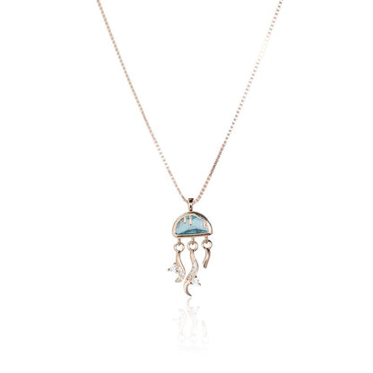 Ocean Drift Necklace - 925 Silver