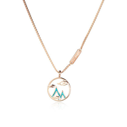 Forever Peaks Necklace - 925 Silver